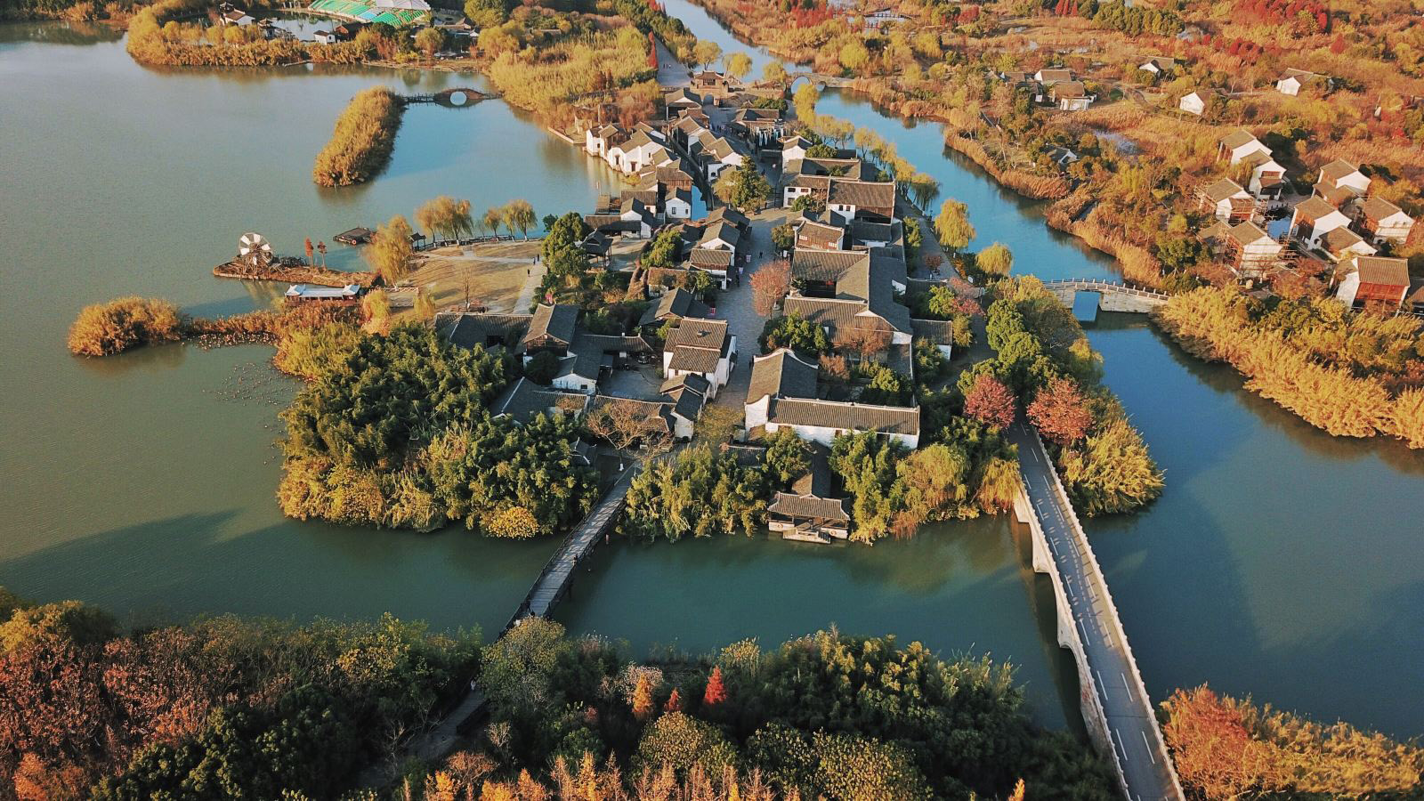 沙家浜景区景点图片