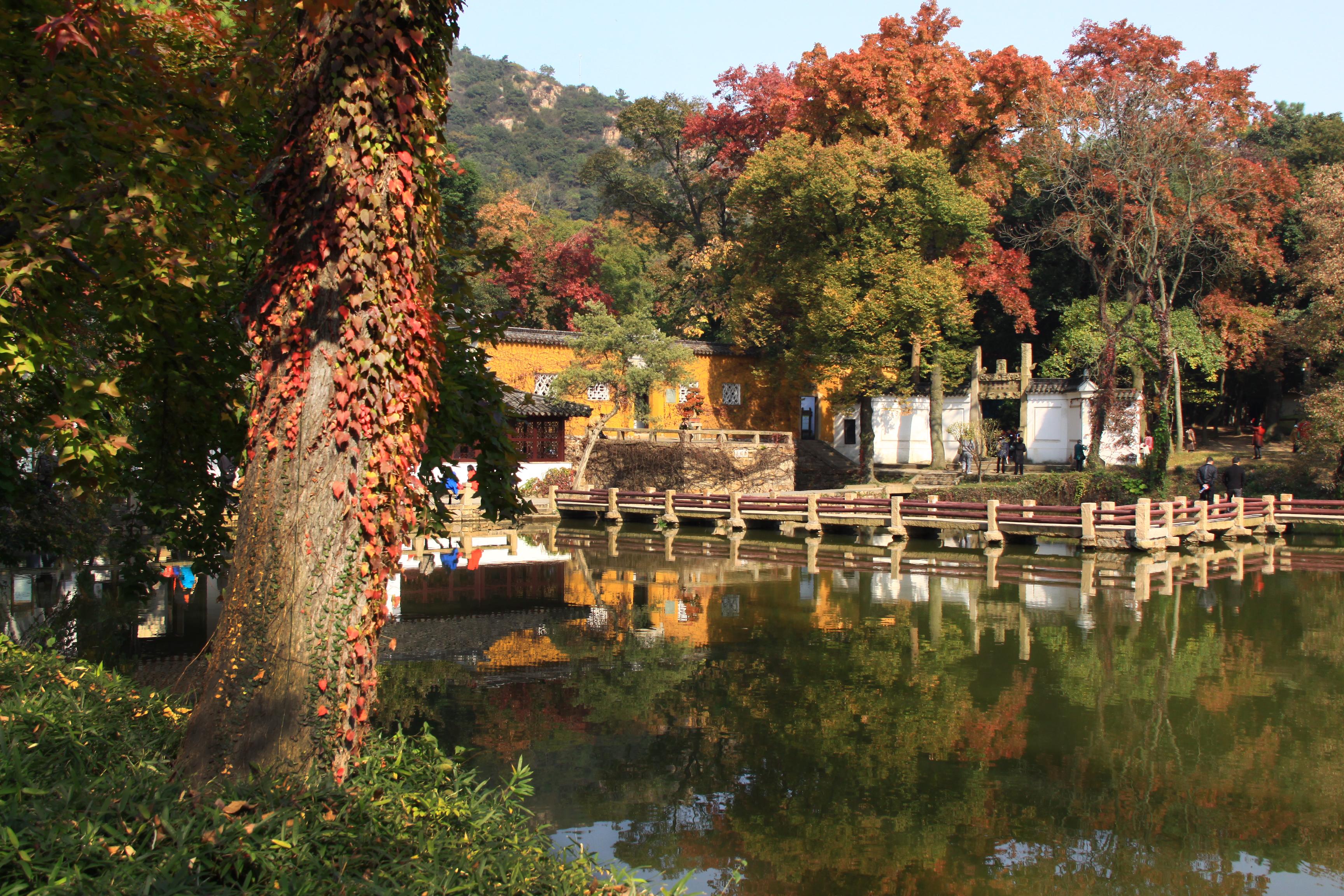 天平山景点图片