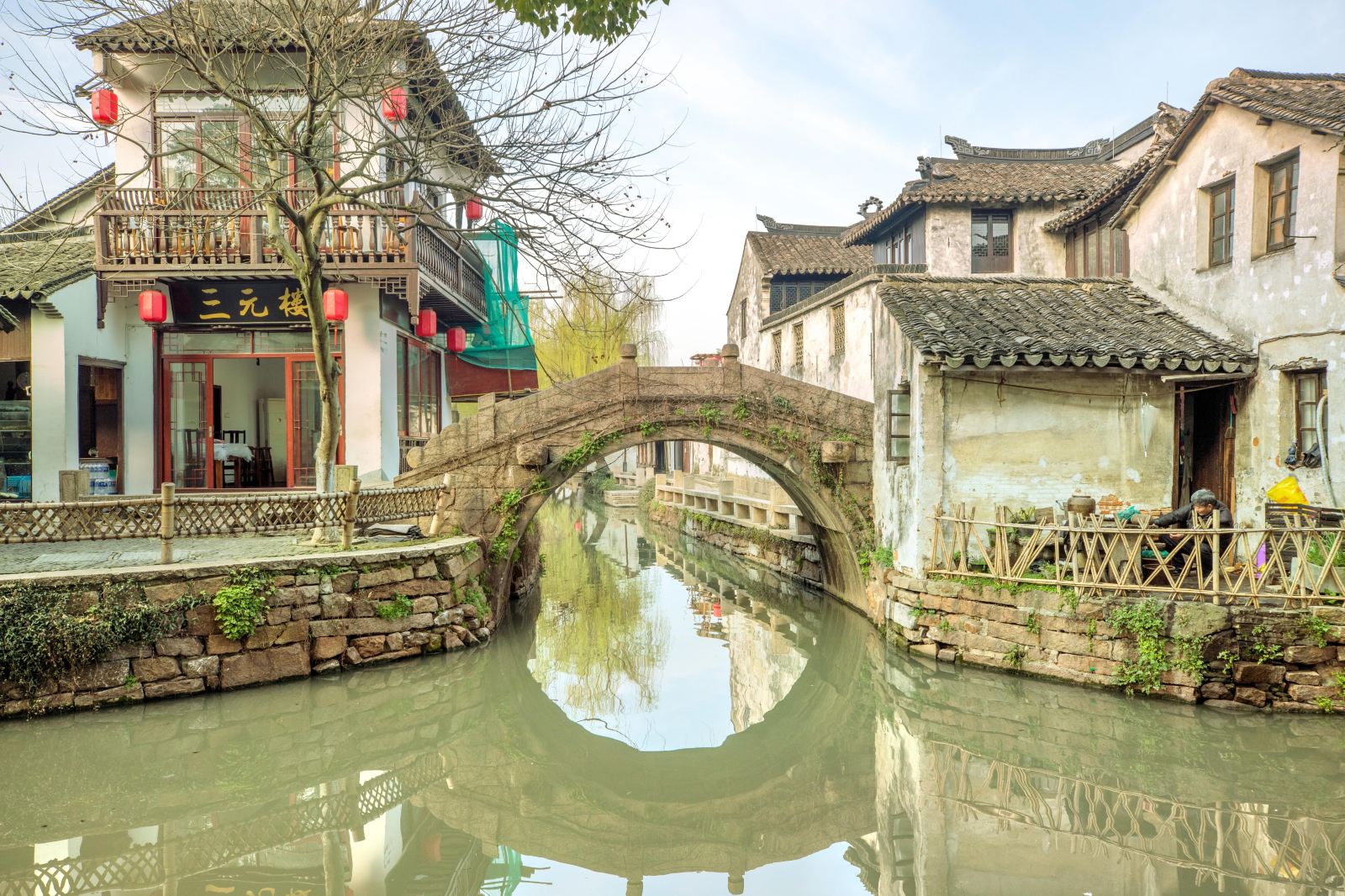 富安桥景点图片