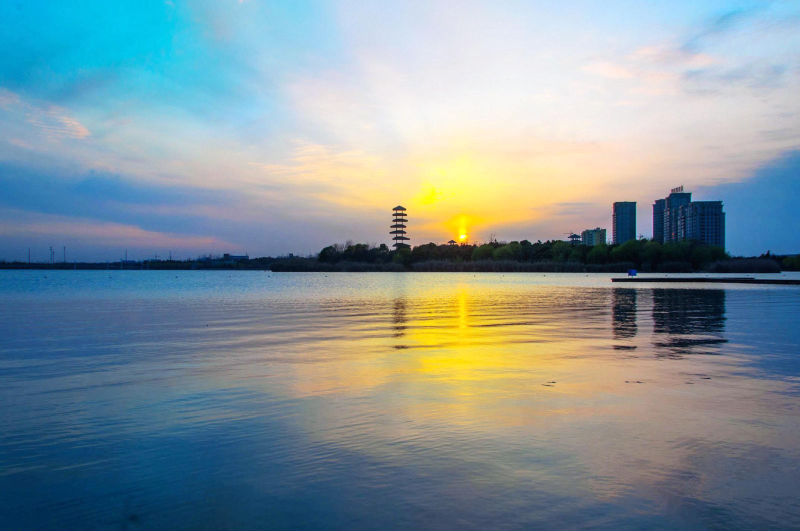 暨阳湖生态园区景点图片