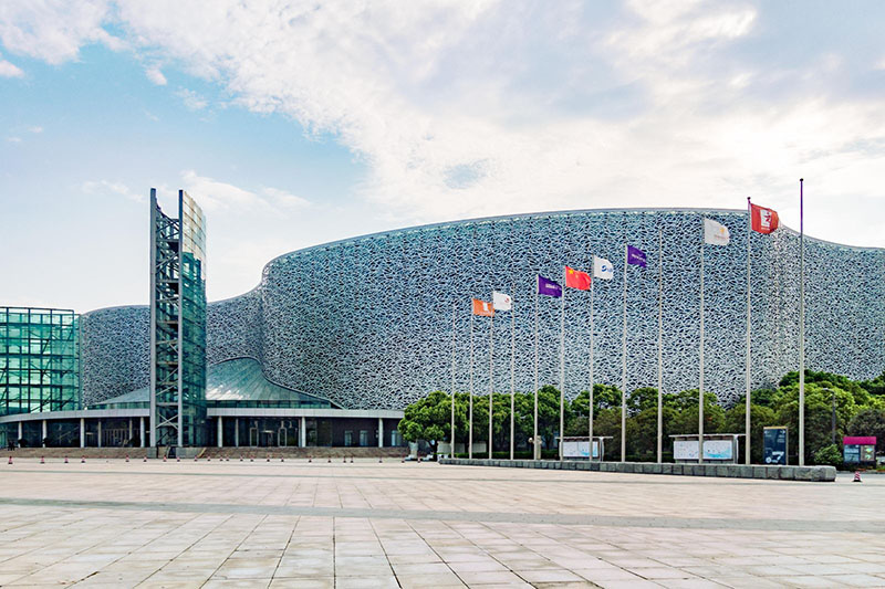 苏州金鸡湖美术馆景点图片