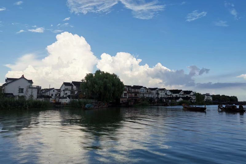 白蚬湖景点图片